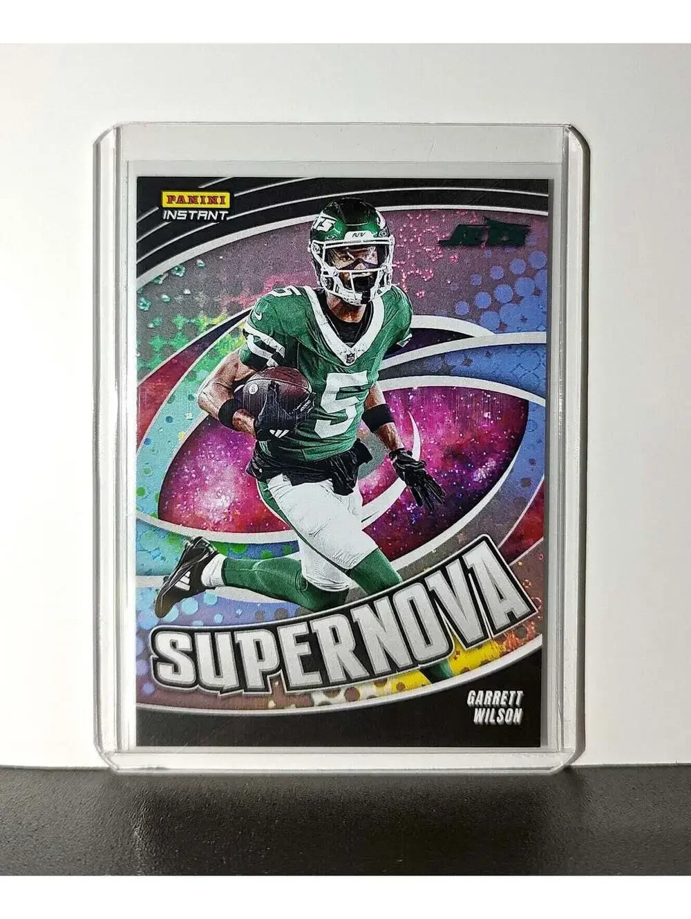 Garrett Wilson 2024 Panini Supernova NFL #9 Football Card New York Jets 1/451